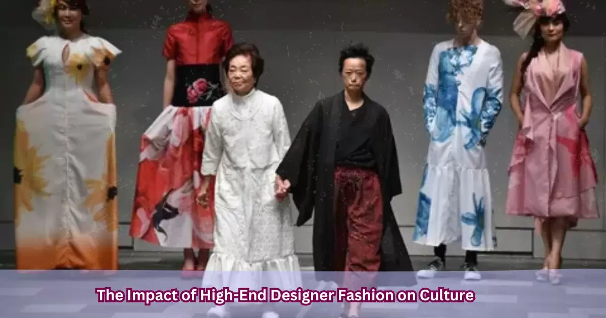 The Impact of High-End Designer Fashion on Culture