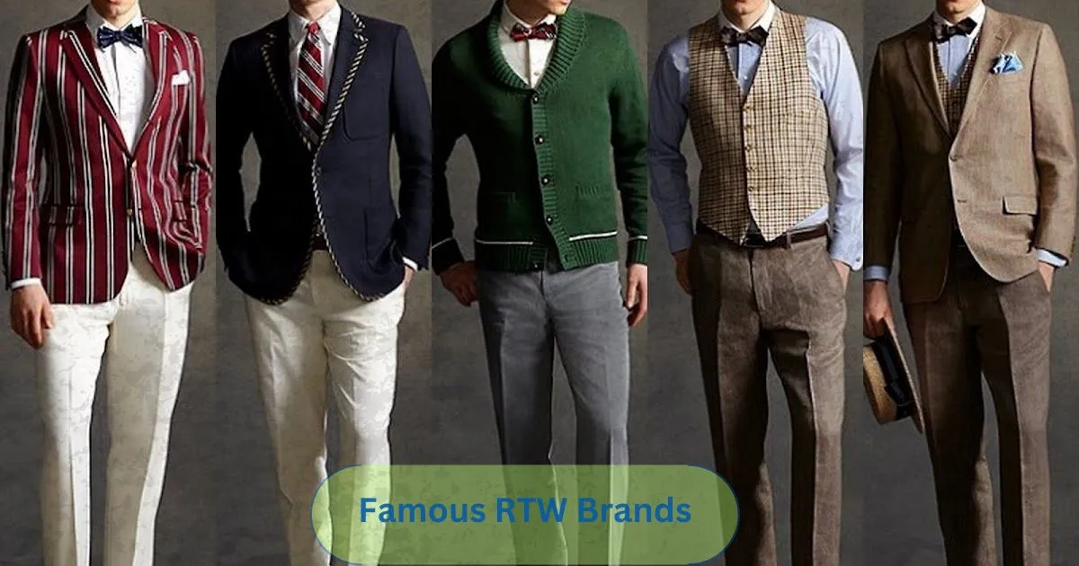 What are Some Famous RTW Brands?